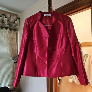 Red blazer